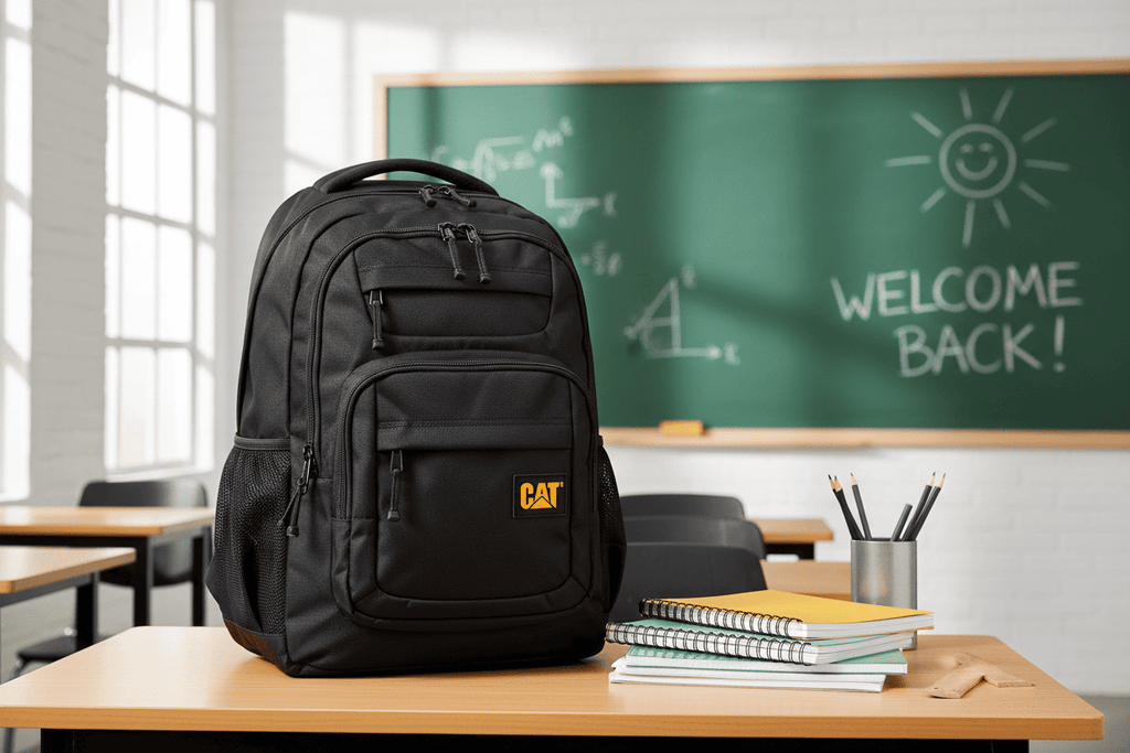 Mochilas para el regreso a clases CAT: durabilidad y estilo para el nuevo año escolar