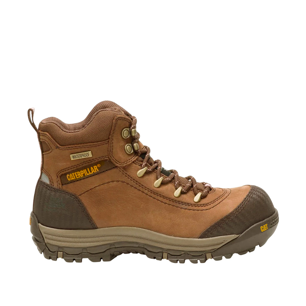 Botas industriales Ally 6 WP para mujer color café