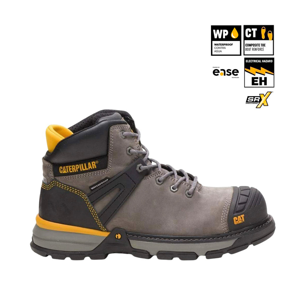Botas industriales Excavator WP para hombre color gris