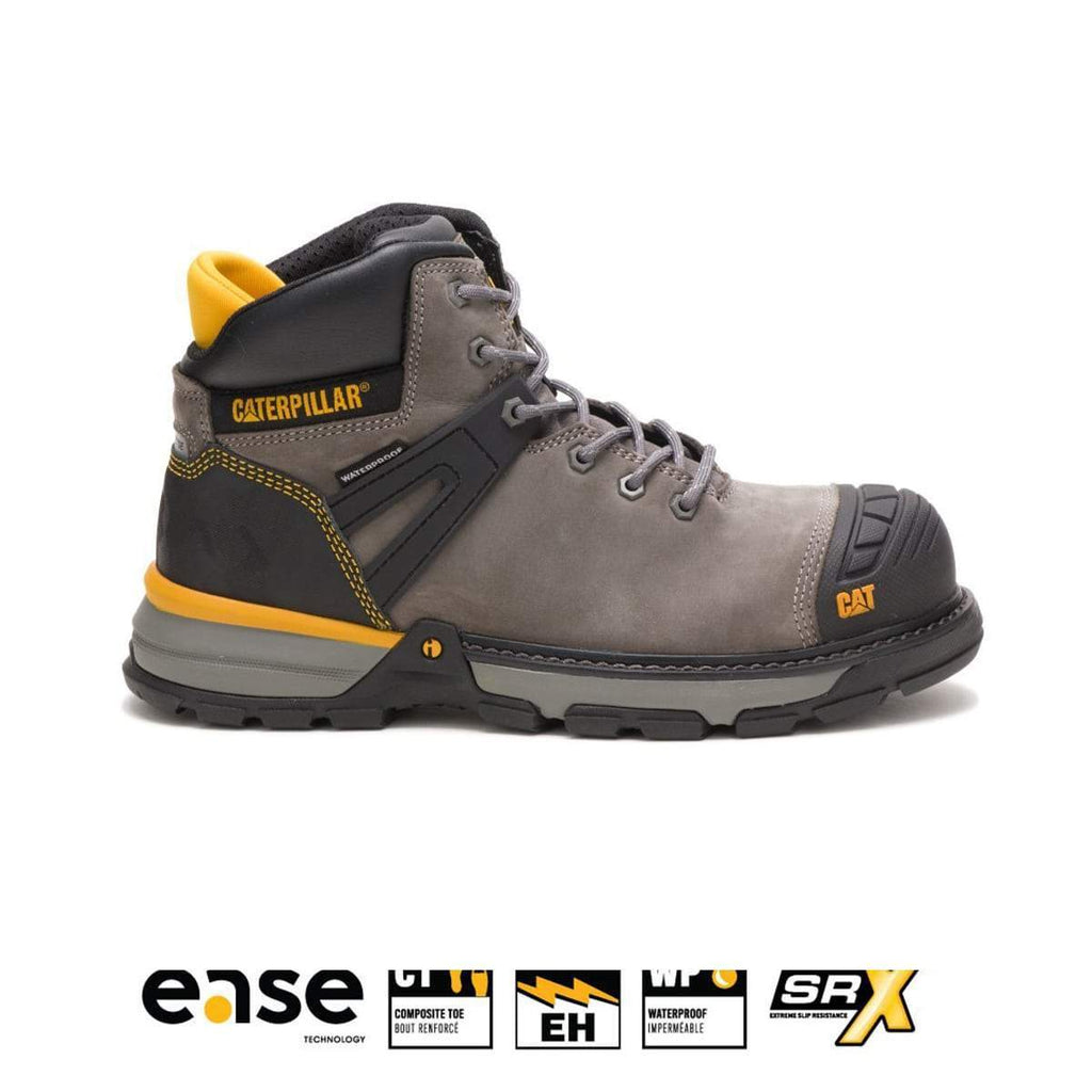 Botas industriales Excavator WP para hombre color gris