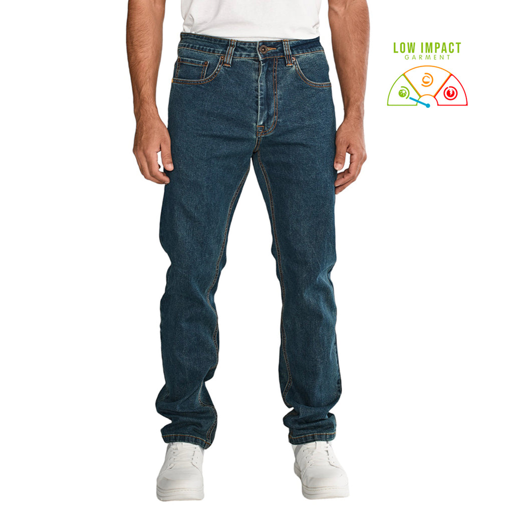 Jeans Triblend Slim para hombre color navy