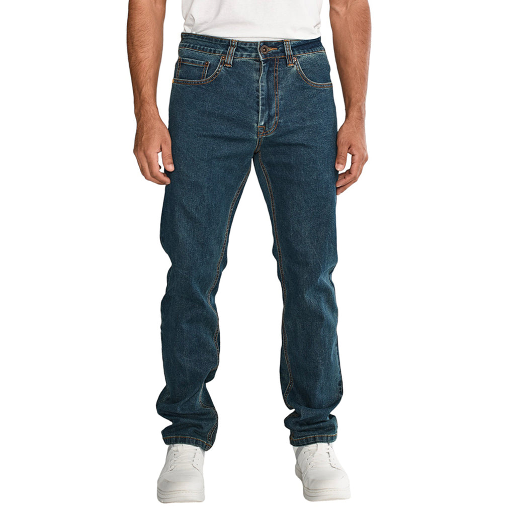 Jeans Triblend Slim para hombre color navy