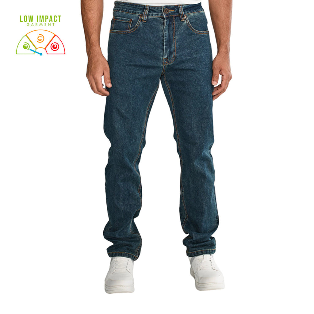 Jeans Triblend Slim para hombre color navy