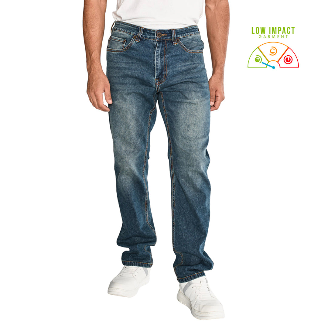 Jeans Triblend Slim para hombre color denim