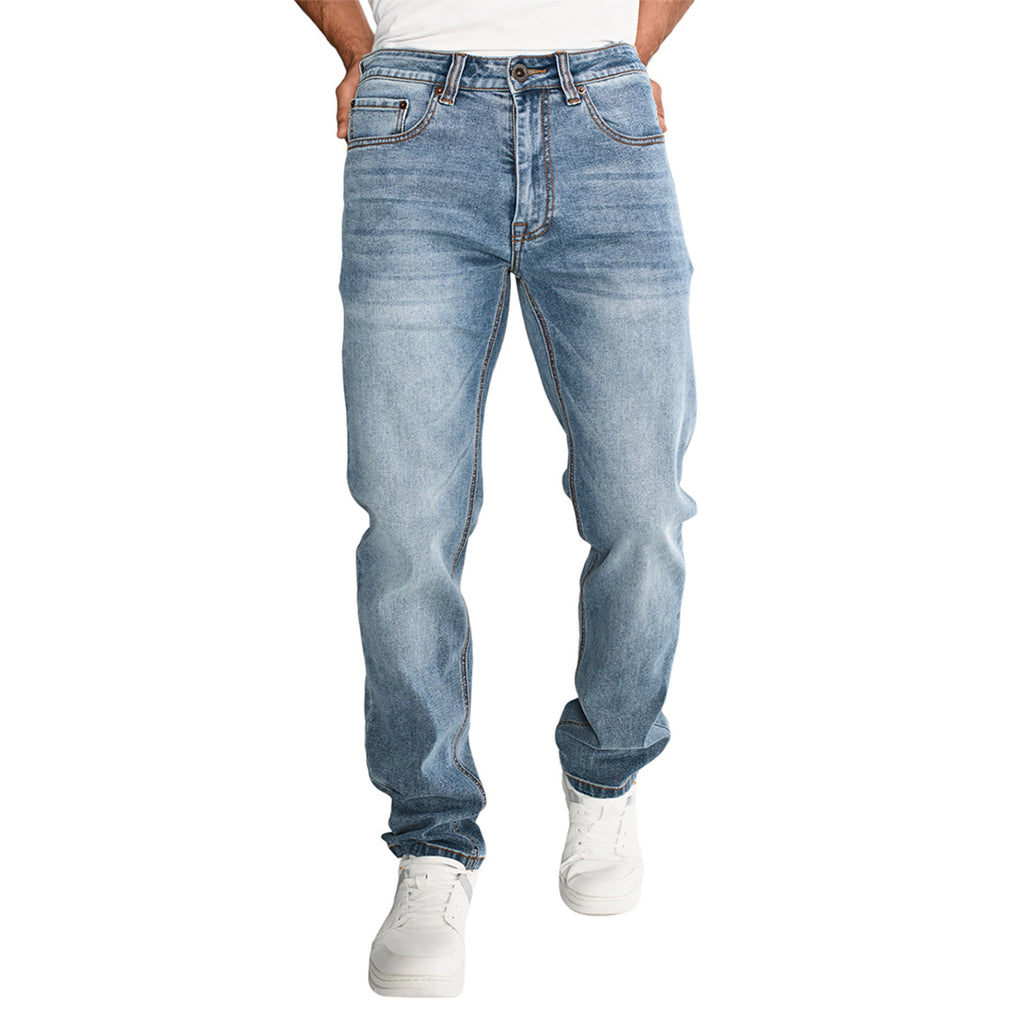 Jeans Triblend Slim para hombre color marino