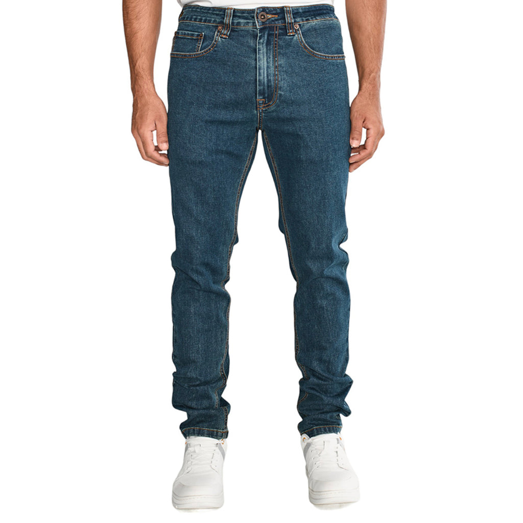 Jeans Triblend Skinny para hombre color navy