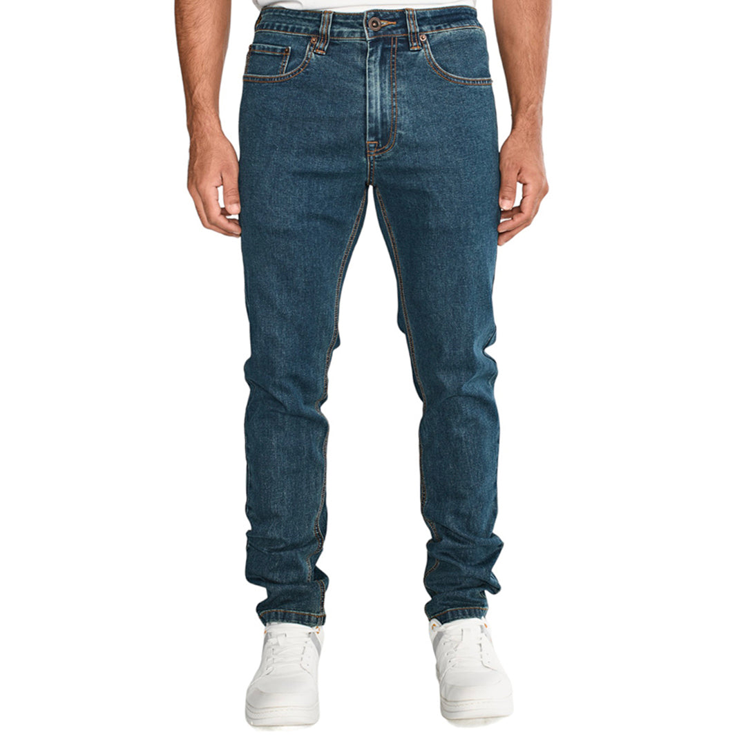 Jeans Triblend Skinny para hombre color navy