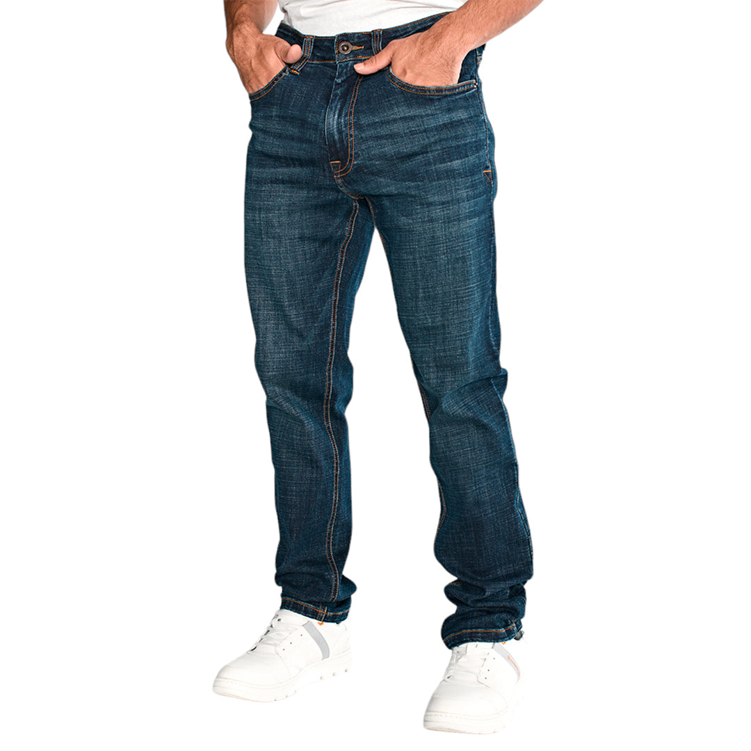Jeans Coolmax Slim para hombre color sombra