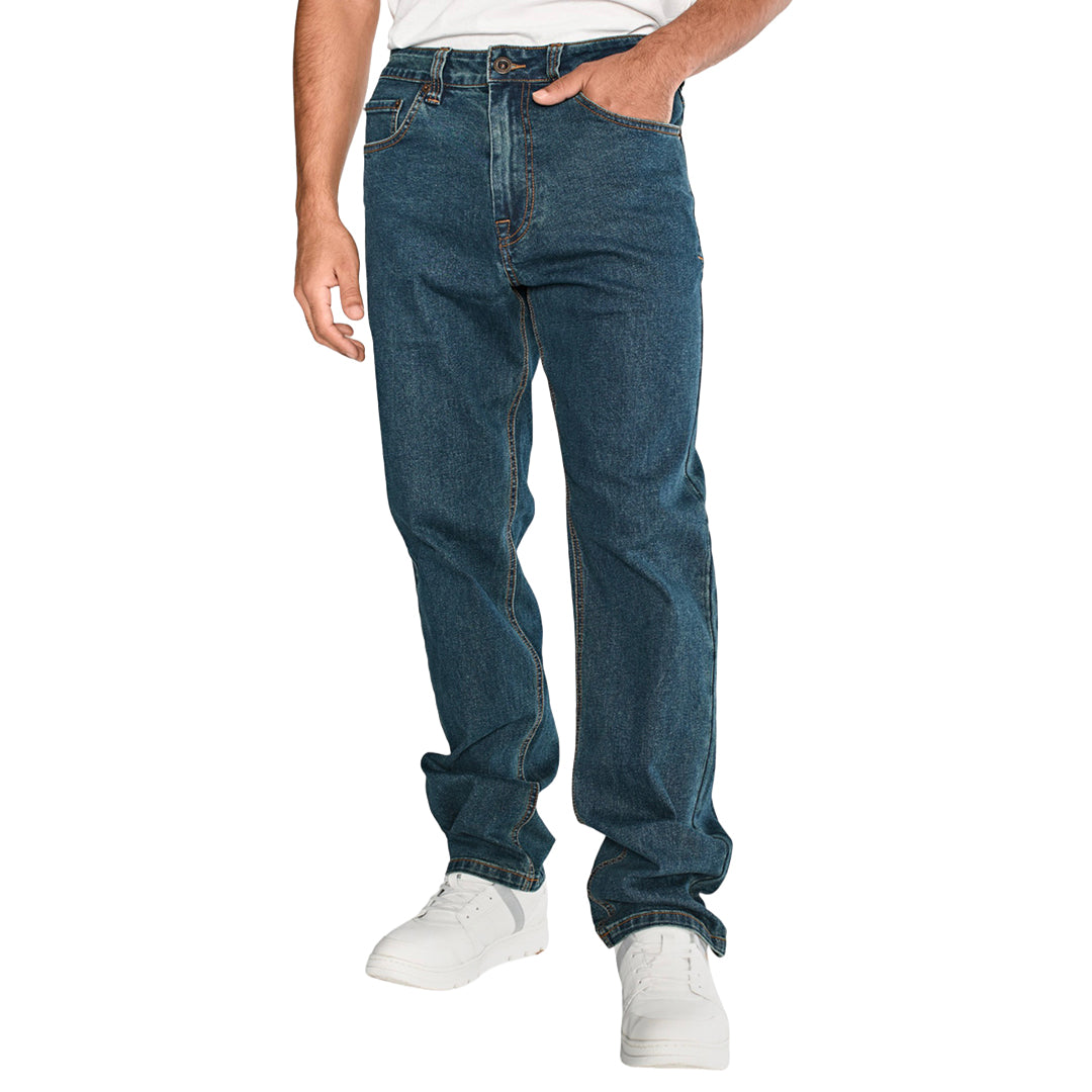 Jeans Triblend Straight para hombre color navy