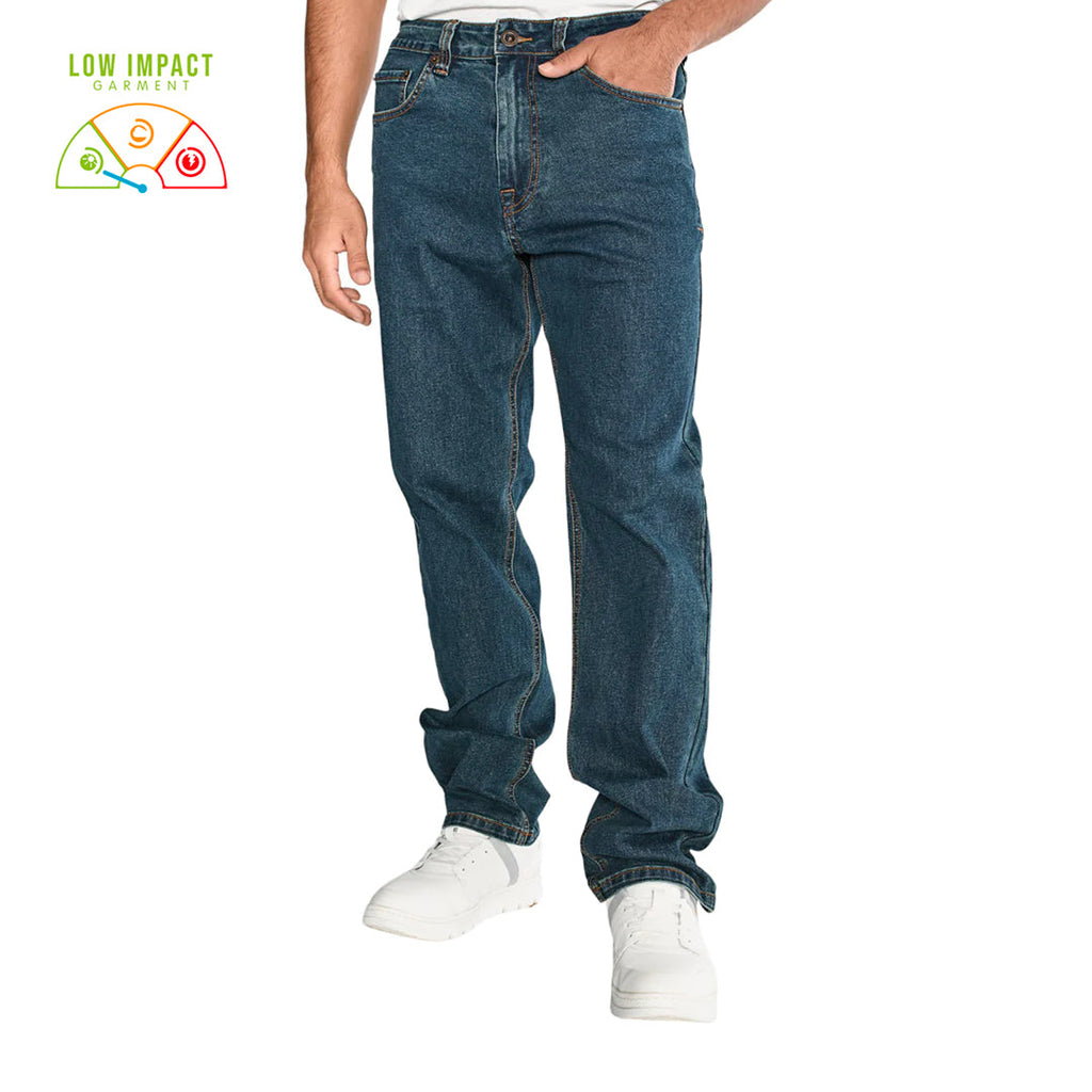Jeans Triblend Straight para hombre color navy