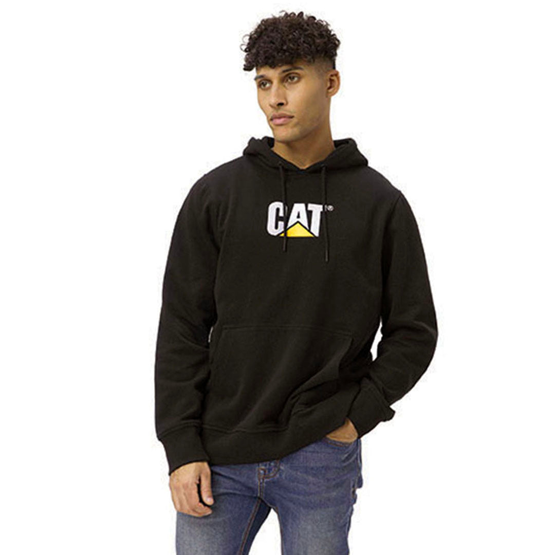 Hoodie Pull Over para hombre color negro