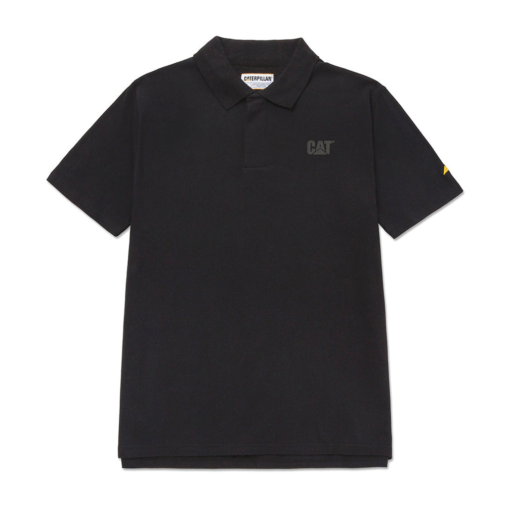 Camisa Polo Pique para hombre color negro
