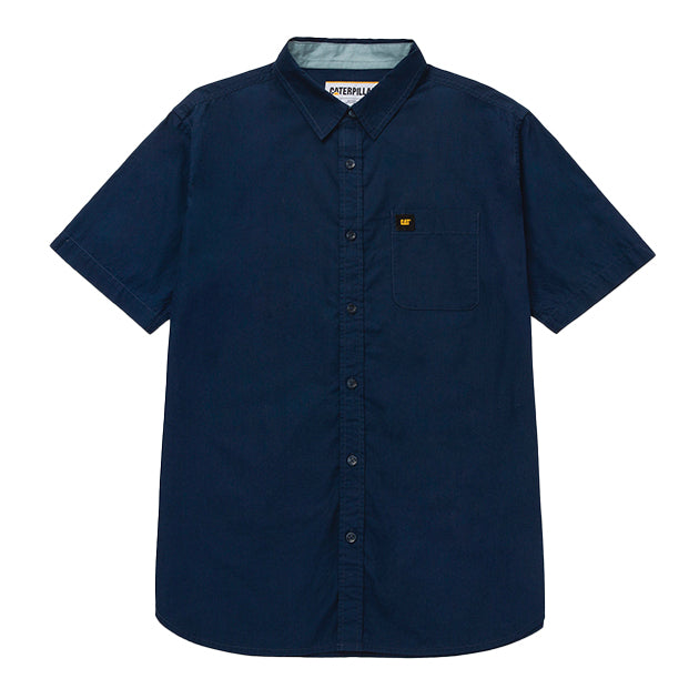 Camisa Poplin para hombre color azul