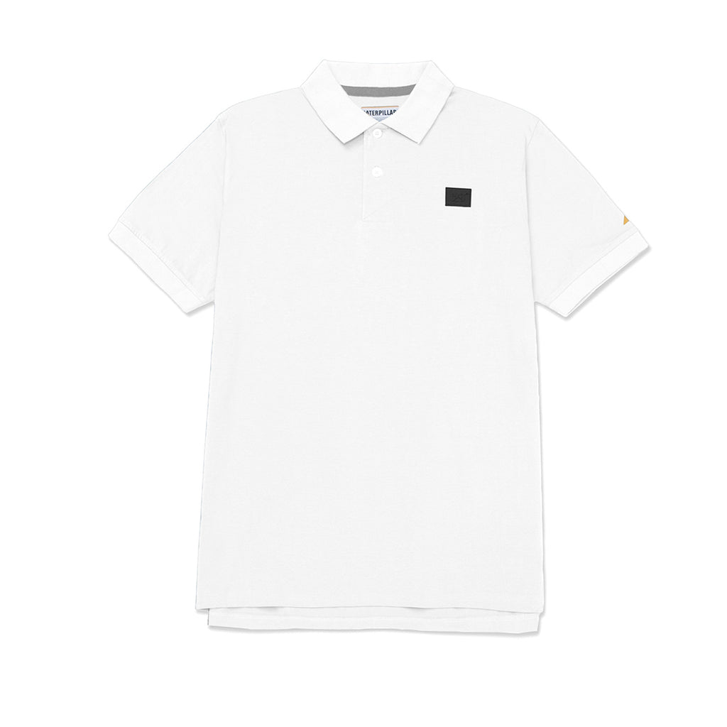Camisa Polo Jersey para hombre color blanco