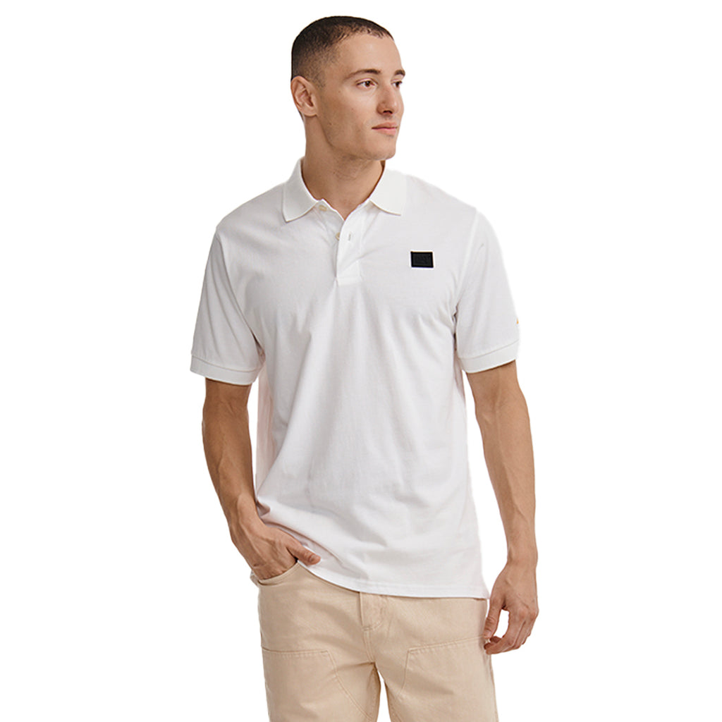 Camisa Polo Jersey para hombre color blanco