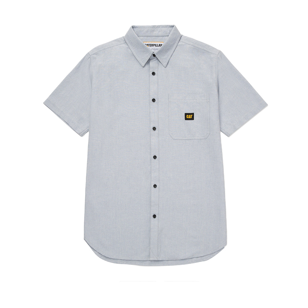 Camisa Oxford Relaxed para hombre color celeste