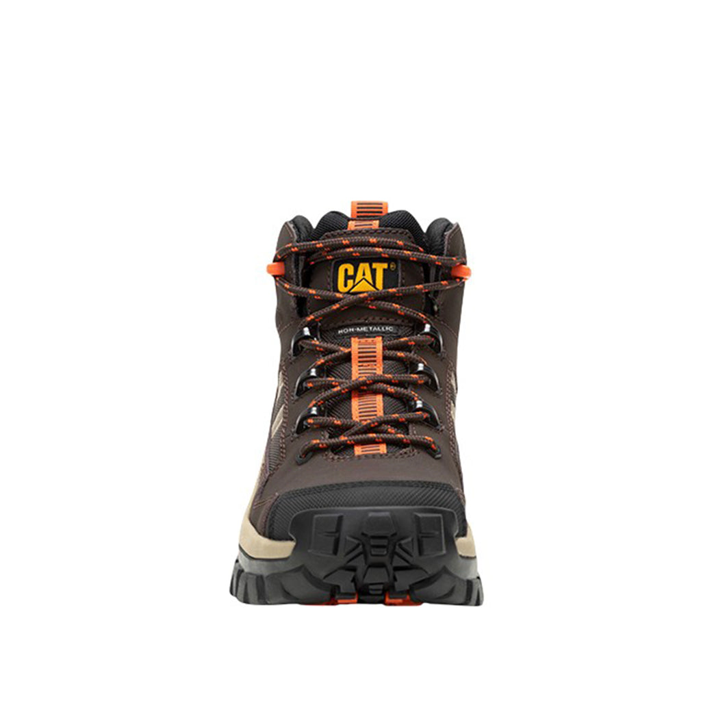Botas industriales Invader Mid Vent CT para hombre color café