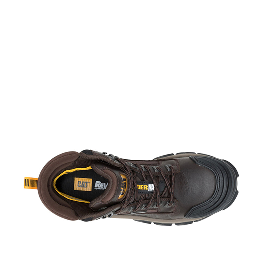 Botas industriales Invader Max WP CT para hombre color café