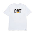 Camiseta Cat Logo para hombre color blanco