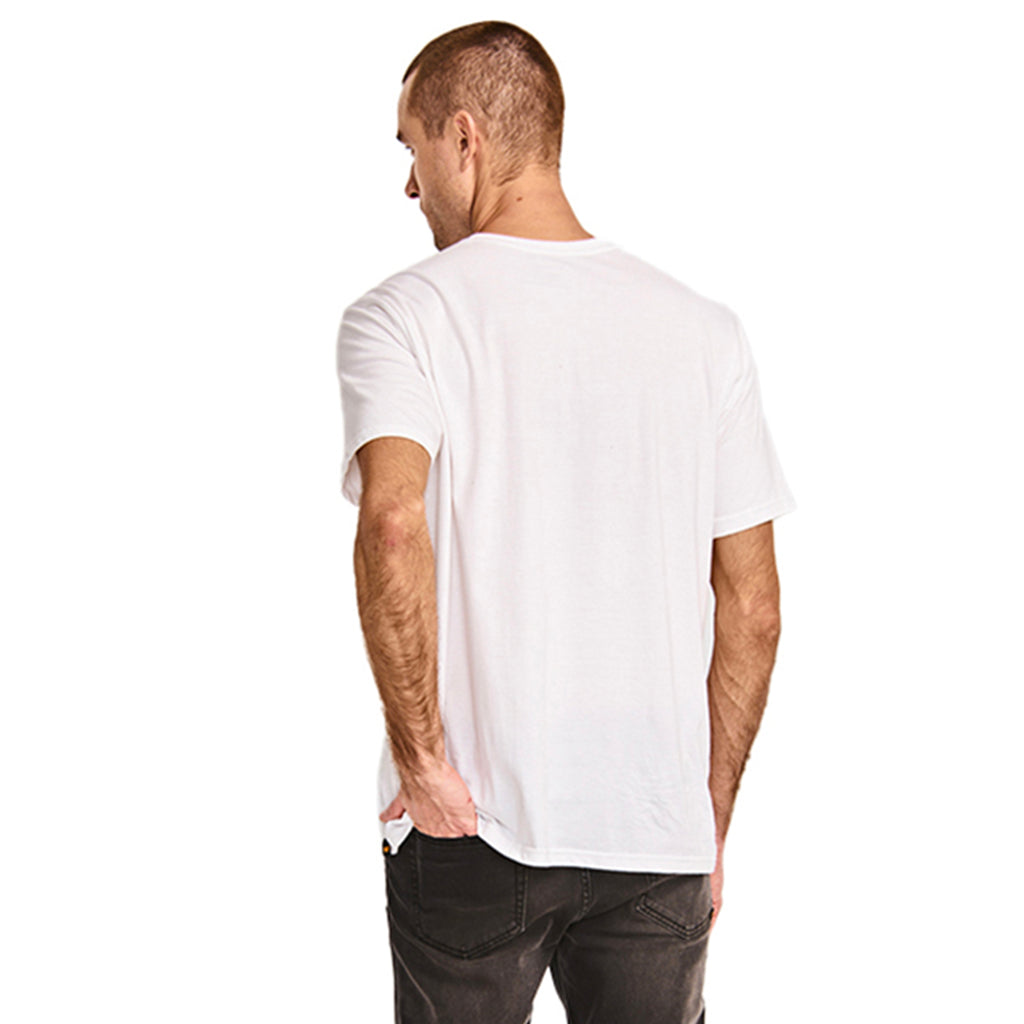 Camiseta Cat Logo para hombre color blanco