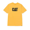 Camiseta Cat Logo para hombre color amarillo