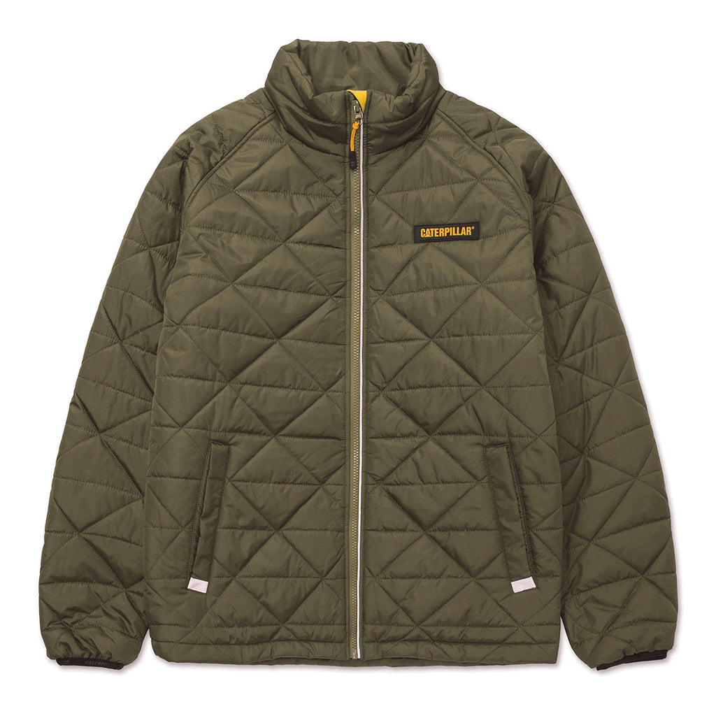 Jacket Insulated Quilted para hombre color olivo