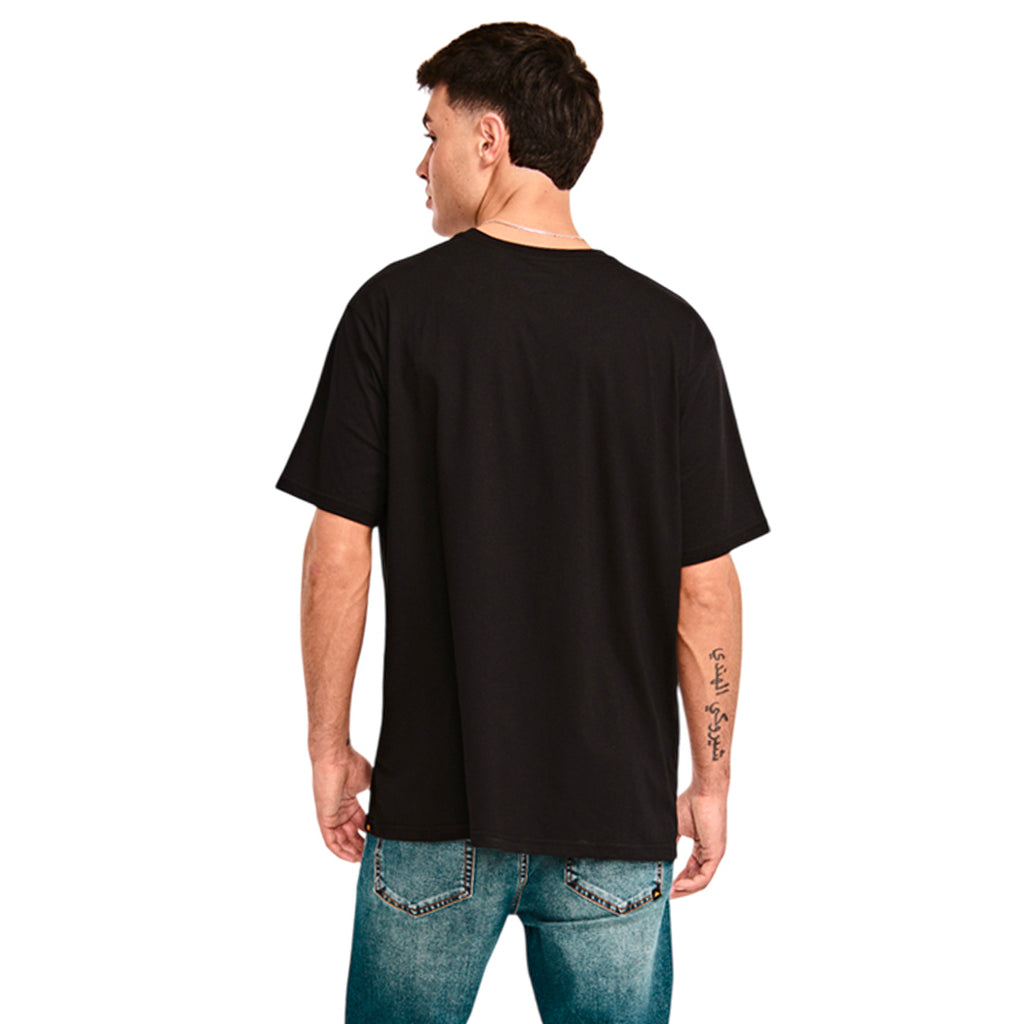 Camiseta Caterpillar Logo para hombre color negro - Caterpillar Panamá