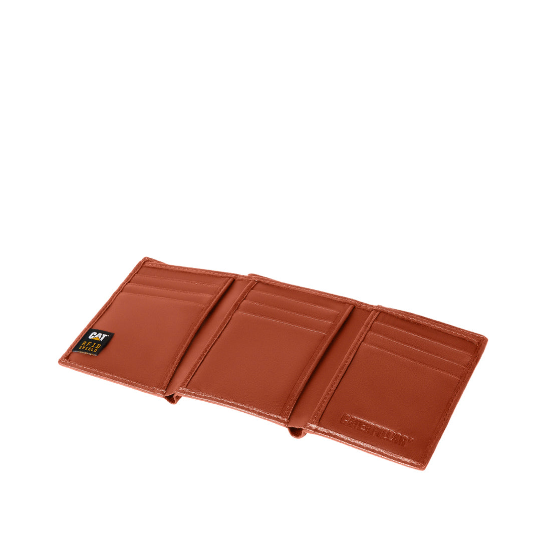 Billetera Kenya para hombre color cognac