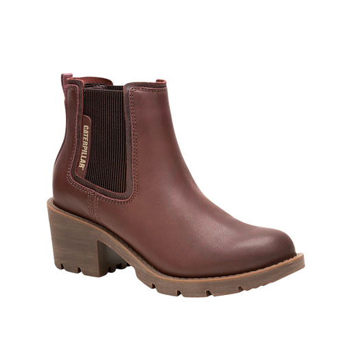 Botas Rewrite Chelsea para mujer color café