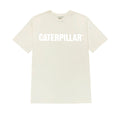 Camiseta Caterpillar Logo para hombre color blanco