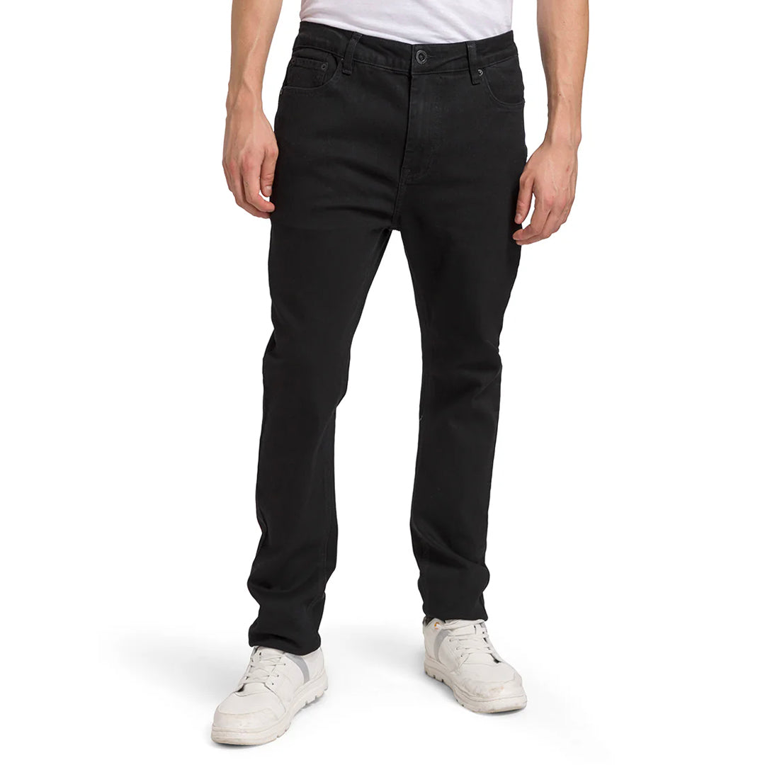 Jeans Triblend Skinny para hombre color negro