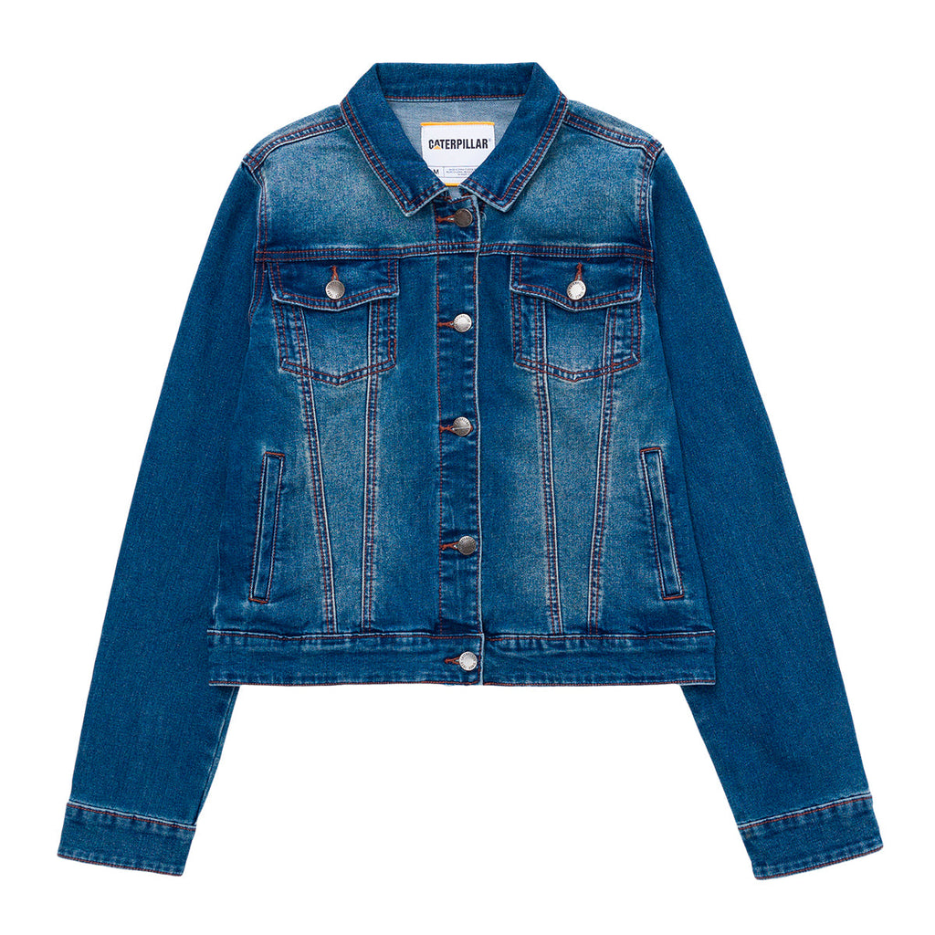 Jacket W Denim Jacket para mujer color azul