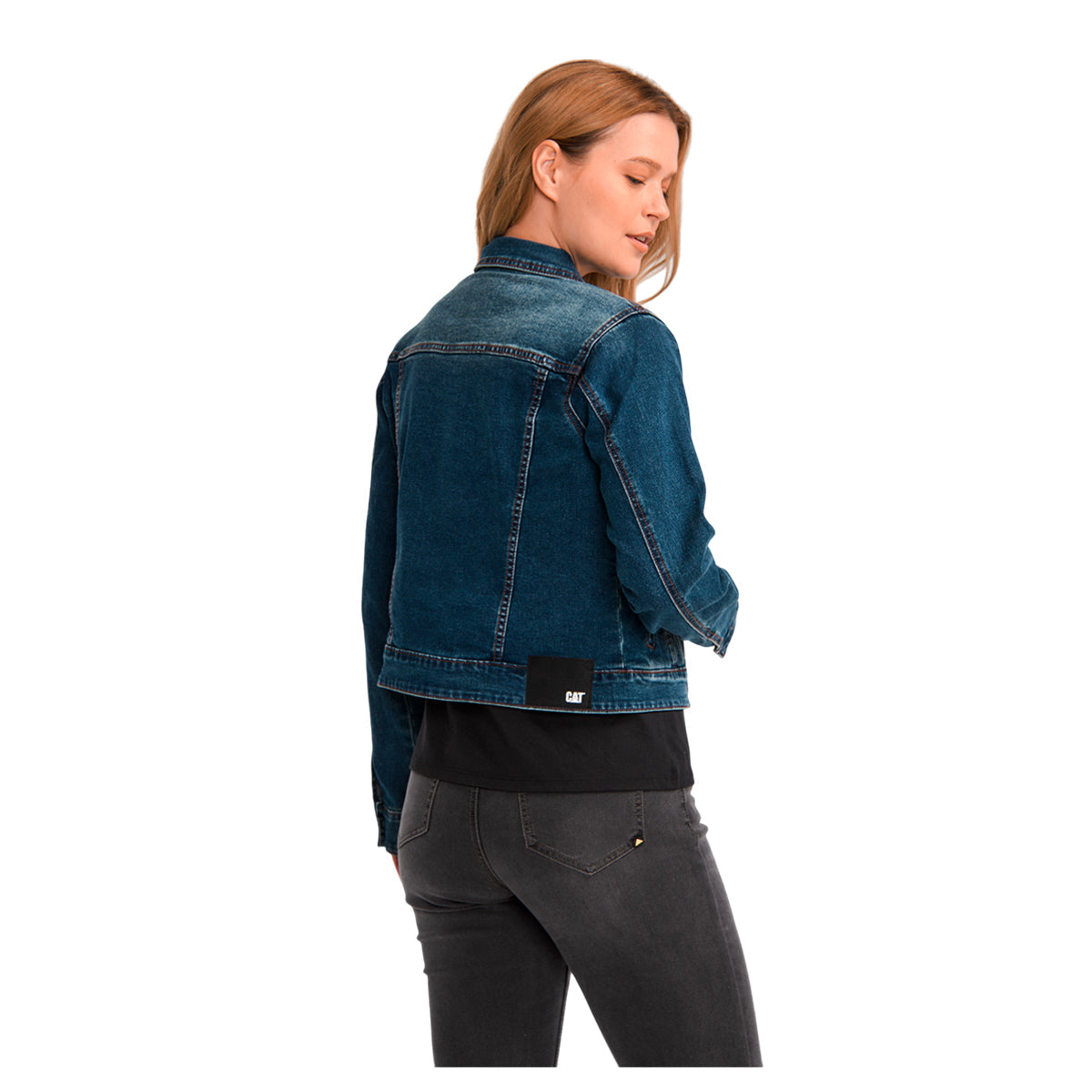 Jacket W Denim Jacket para mujer color azul