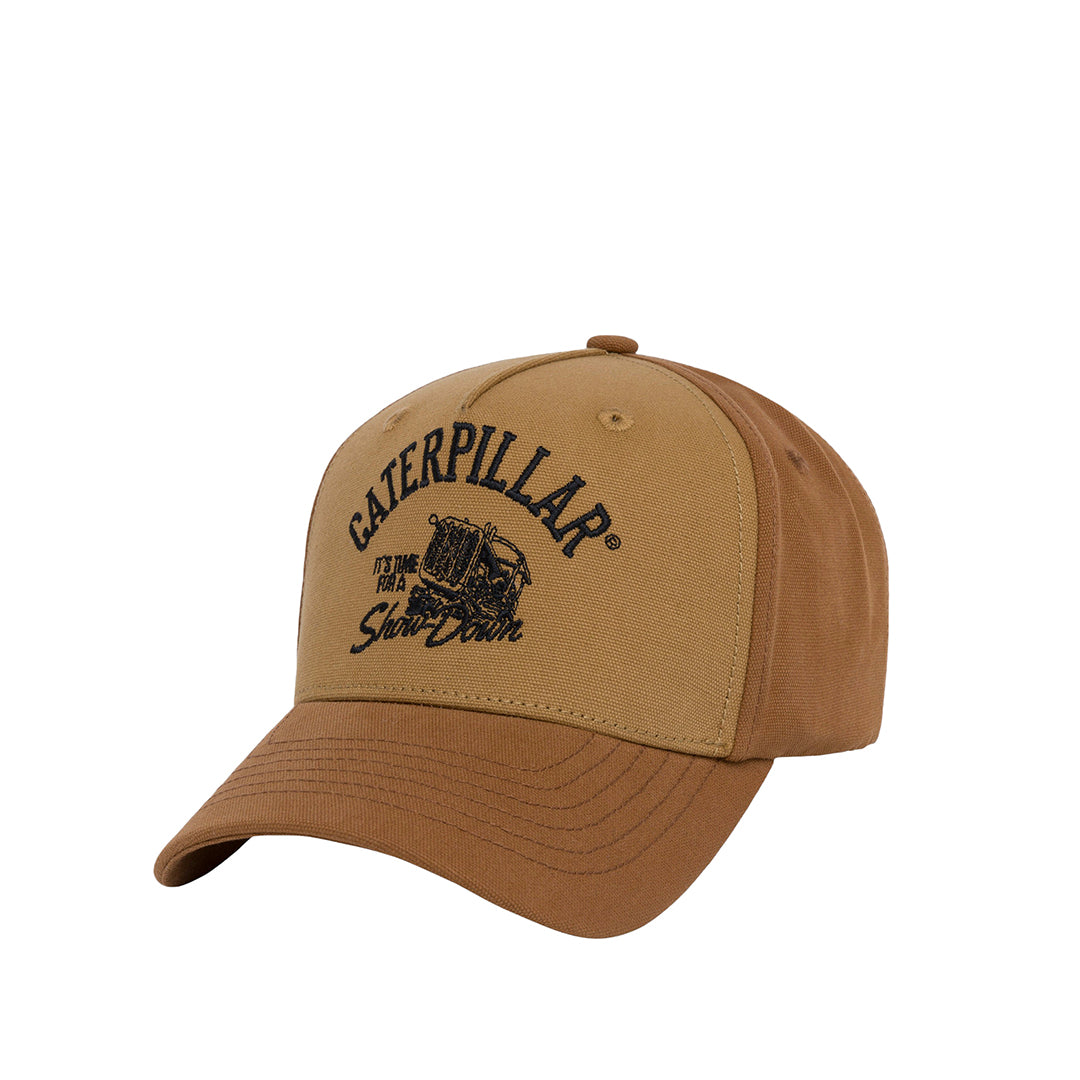 Gorra Showdown unisex color café - Caterpillar Panamá – CAT Panama