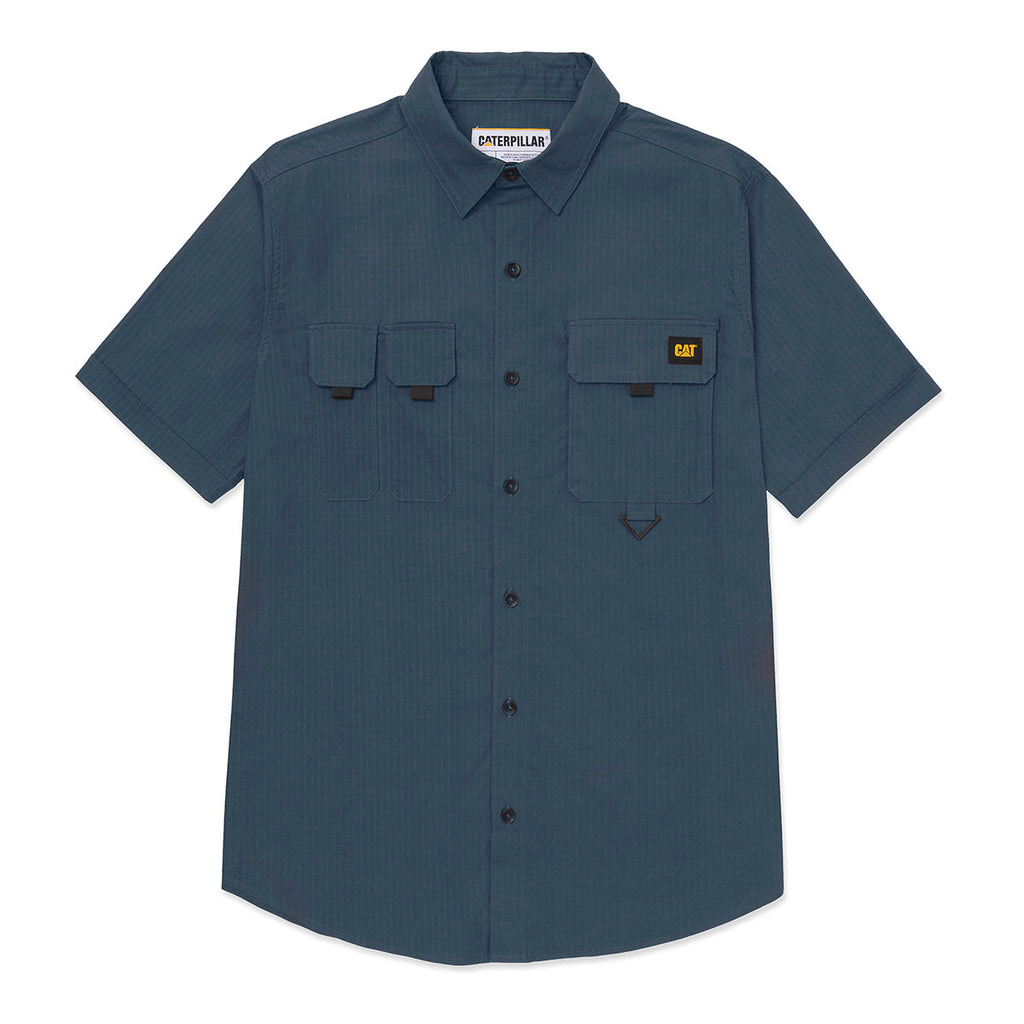 Camisa Utility para hombre color turqueza
