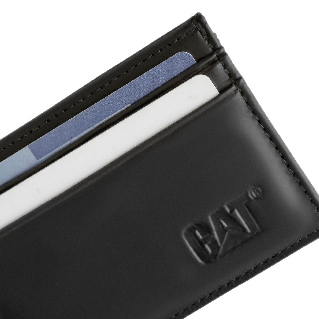 Billetera Mexico Leather para hombre color negro