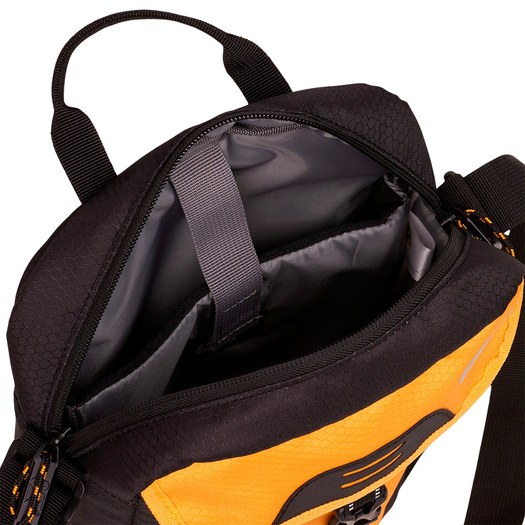 Bolso Kilimanjaro para hombre color anaranjado