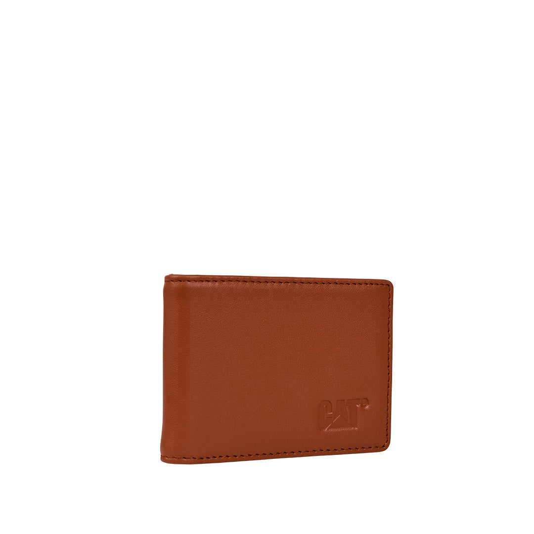 Billetera Sydney para hombre color cognac