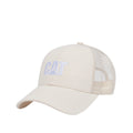 Gorra Cat Logo Mesh unisex color blanco