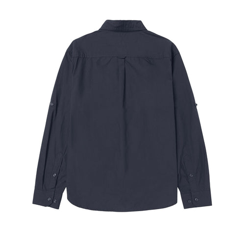 Camisa Foundation Convertible para hombre color azul oscuro