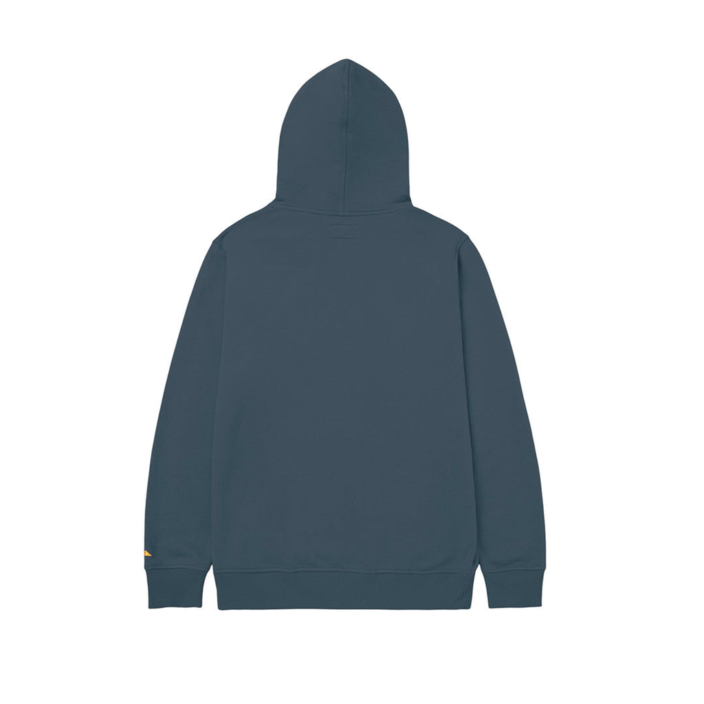 Hoodie Fleece Cat Logo para hombre color azul
