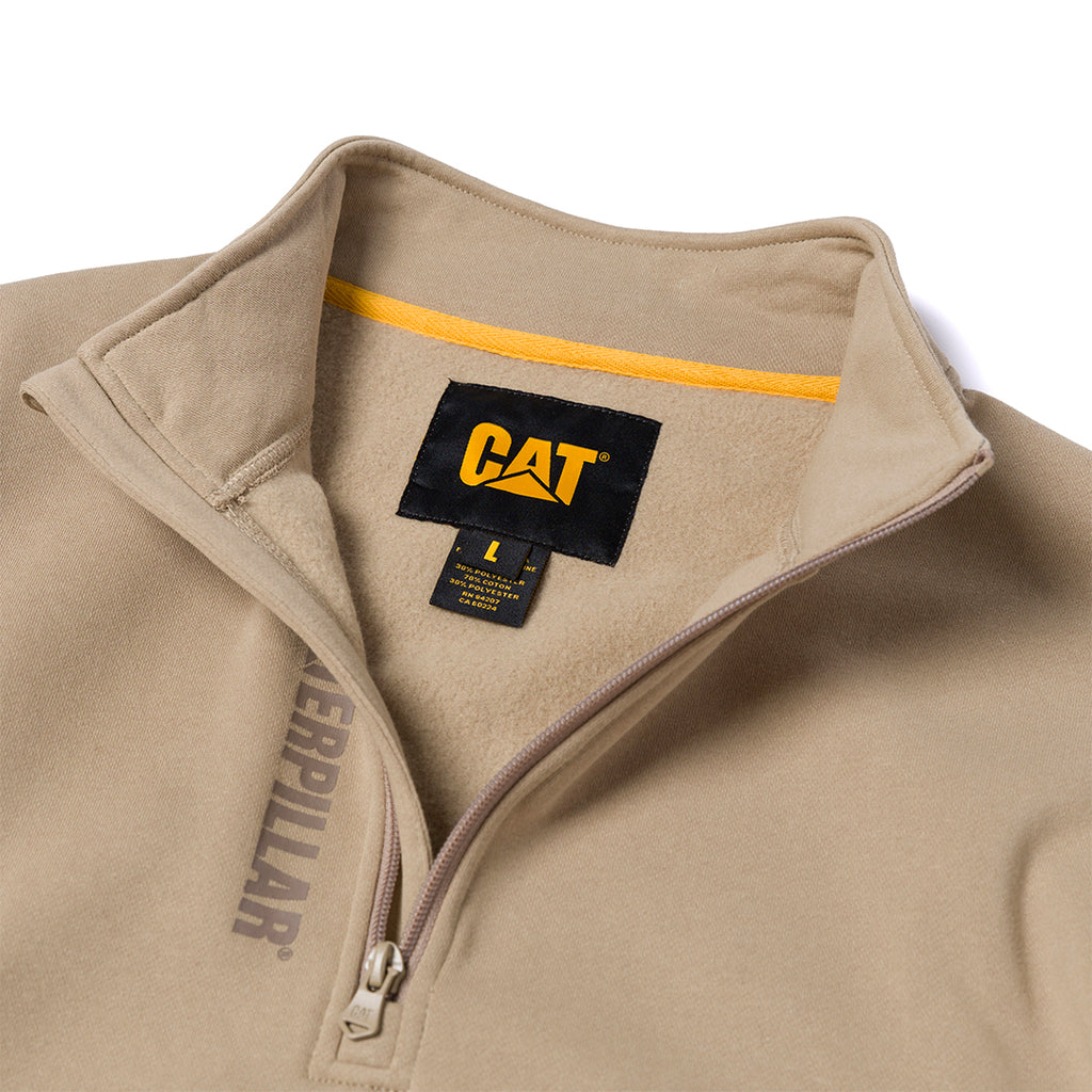 Sueter CAT para hombre color khaki