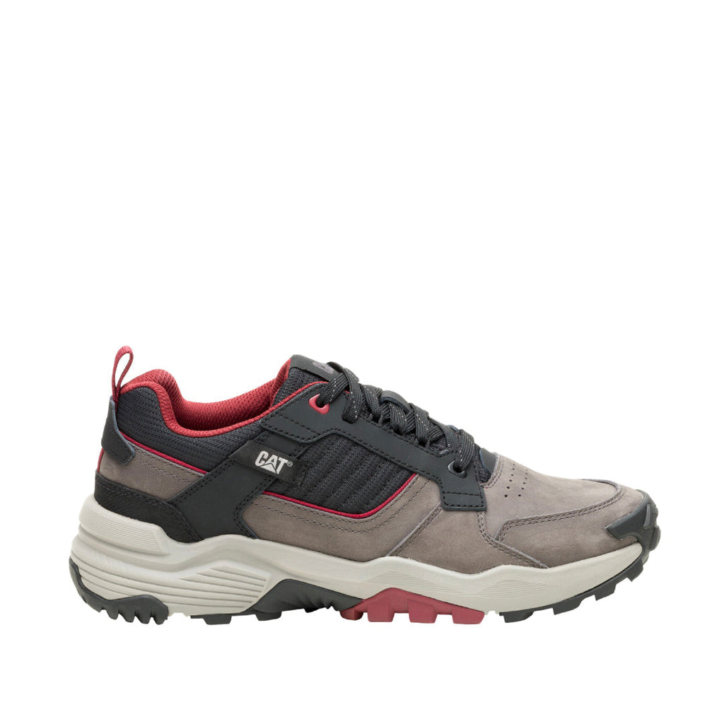 Sneakers Grapple Leather para hombre color gris y negro
