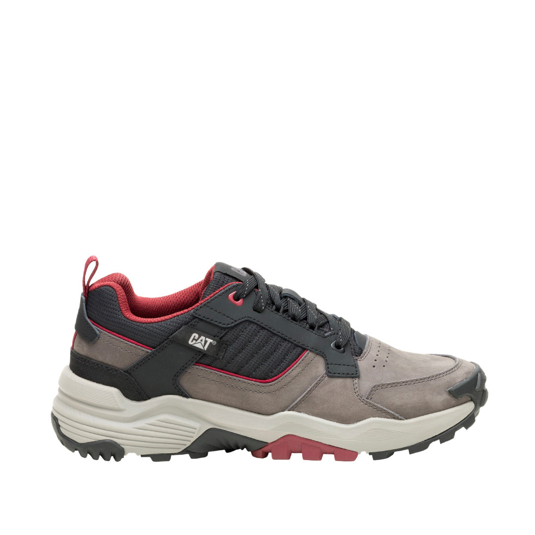 Sneakers Grapple Leather para hombre color gris y negro