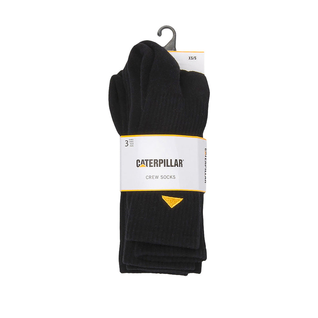 Calcetines Crew 3 pack unisex color negro