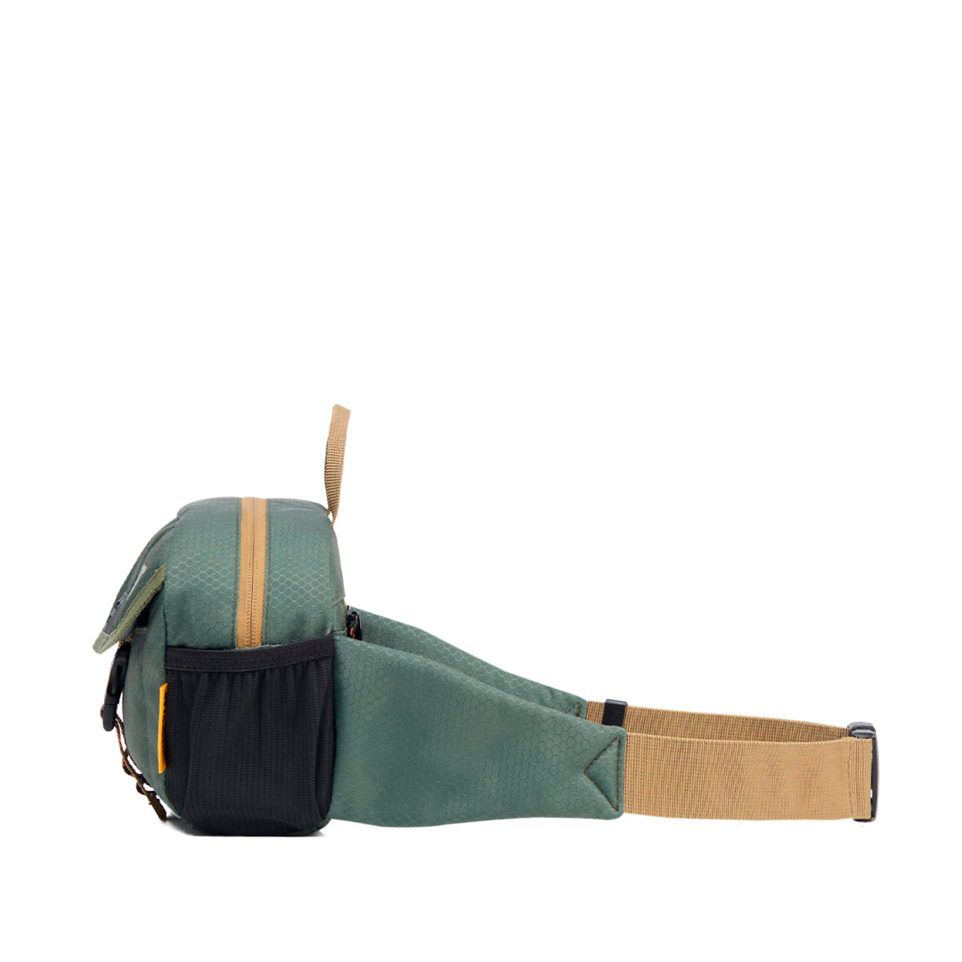Canguro Fuji para hombre color verde
