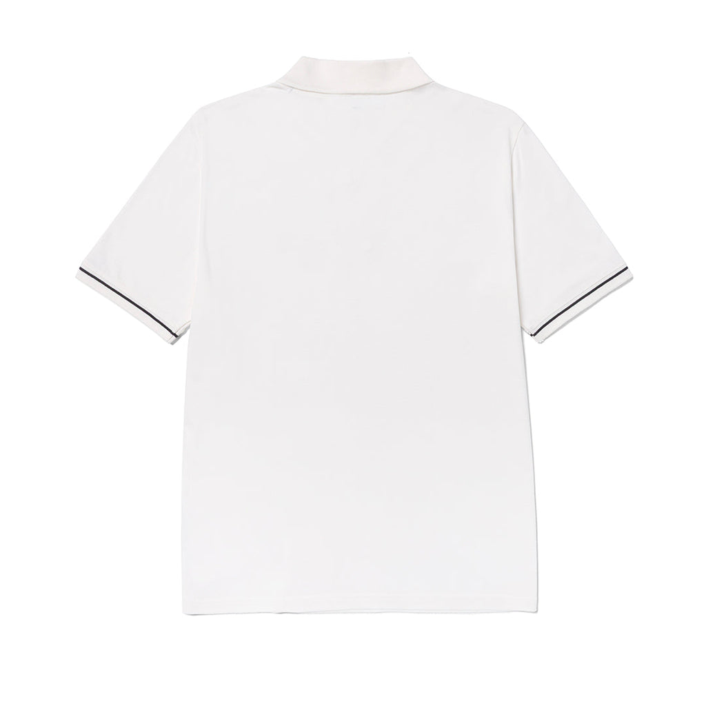 Camisa polo Caterpillar para hombre color blanco