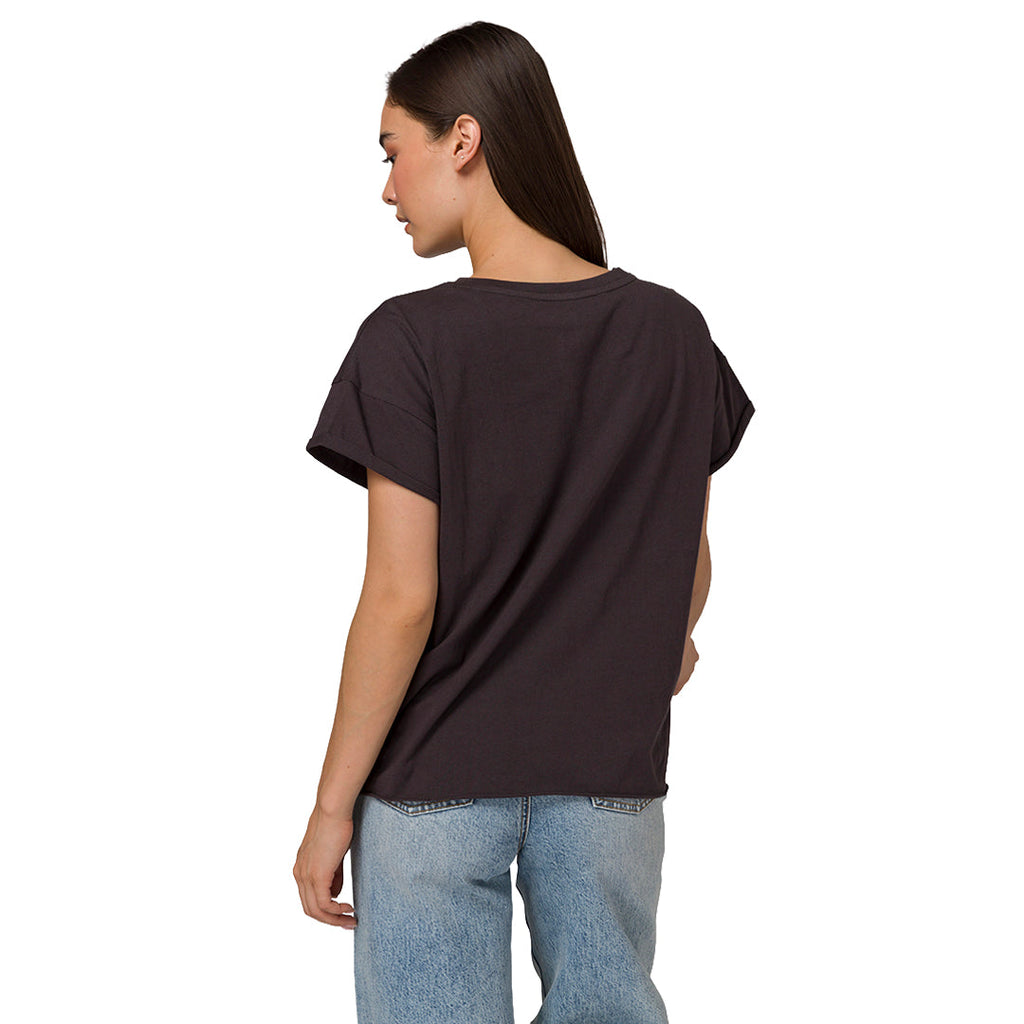Camiseta Peoria Relaxed para mujer color negro