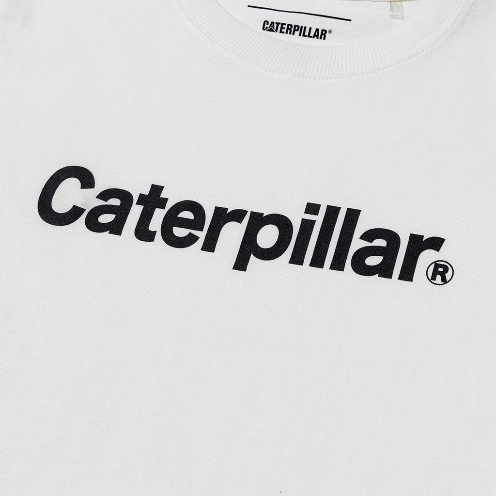 Camiseta Ringer Crop para mujer color blanco