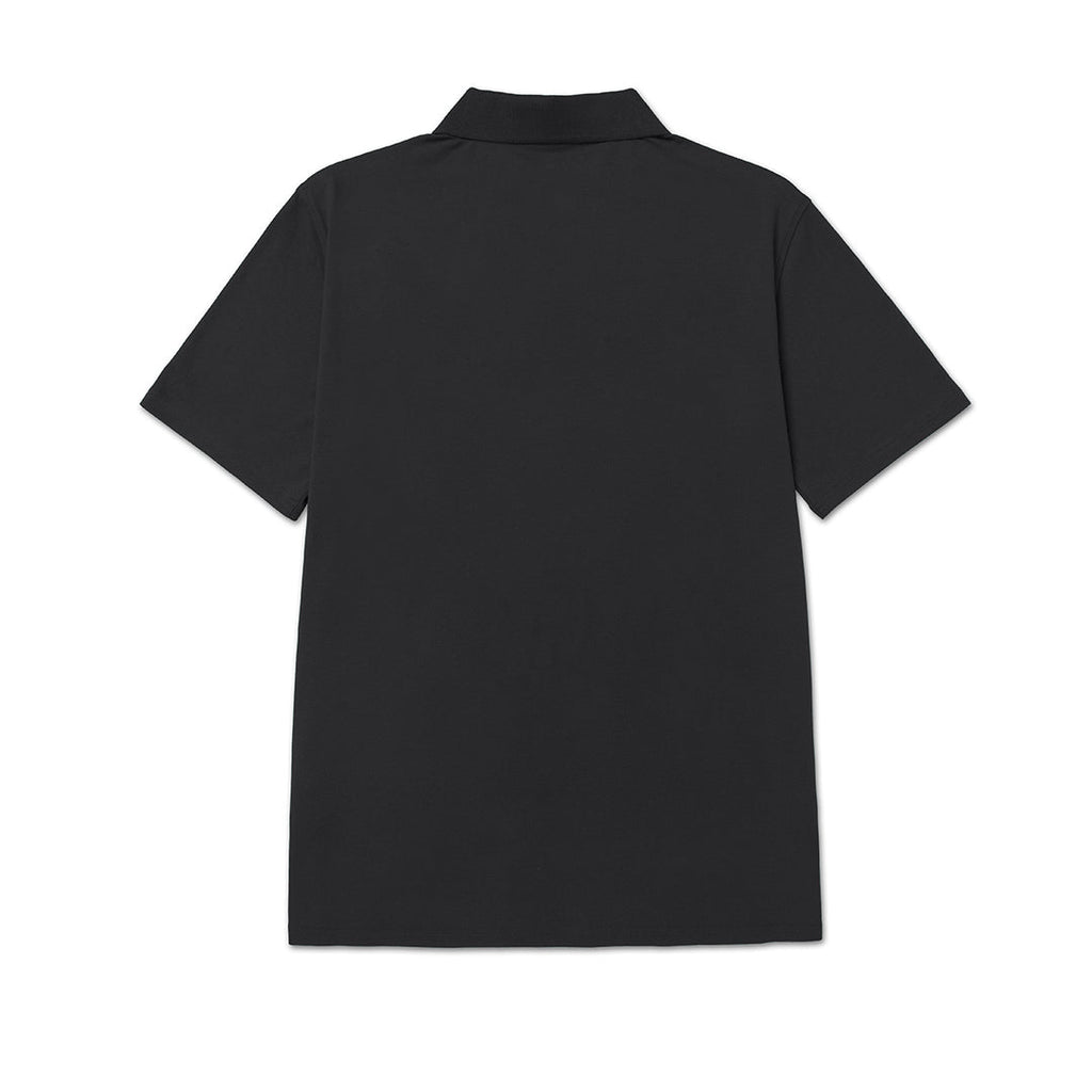 Camisa polo Cat Logo para hombre color negro
